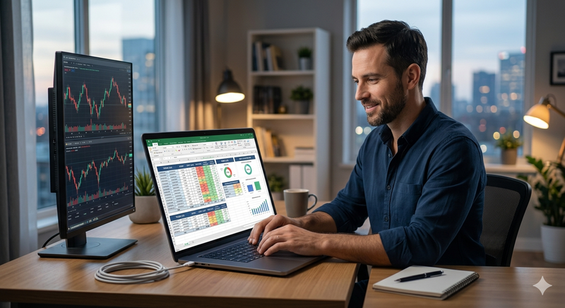 The Real Reason Traders Lose Money — And the Excel Spreadsheet That Fixes It
