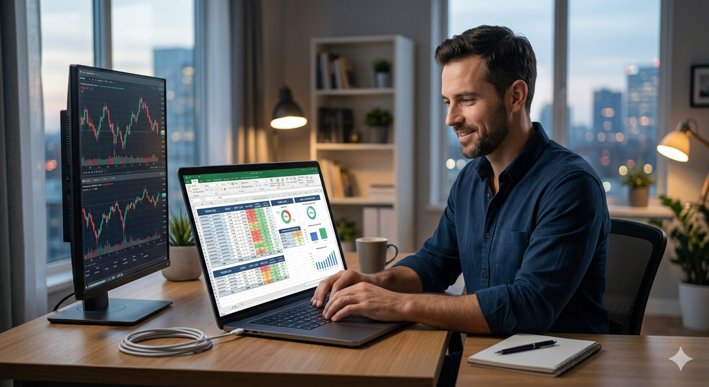The Real Reason Traders Lose Money — And the Excel Spreadsheet That Fixes It