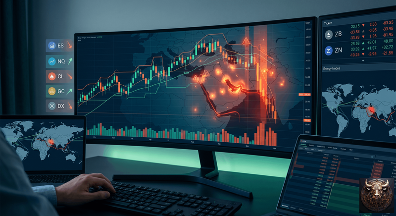 As the Iran Conflict Escalates, Here is What Index Futures Traders Are Actually Preparing For