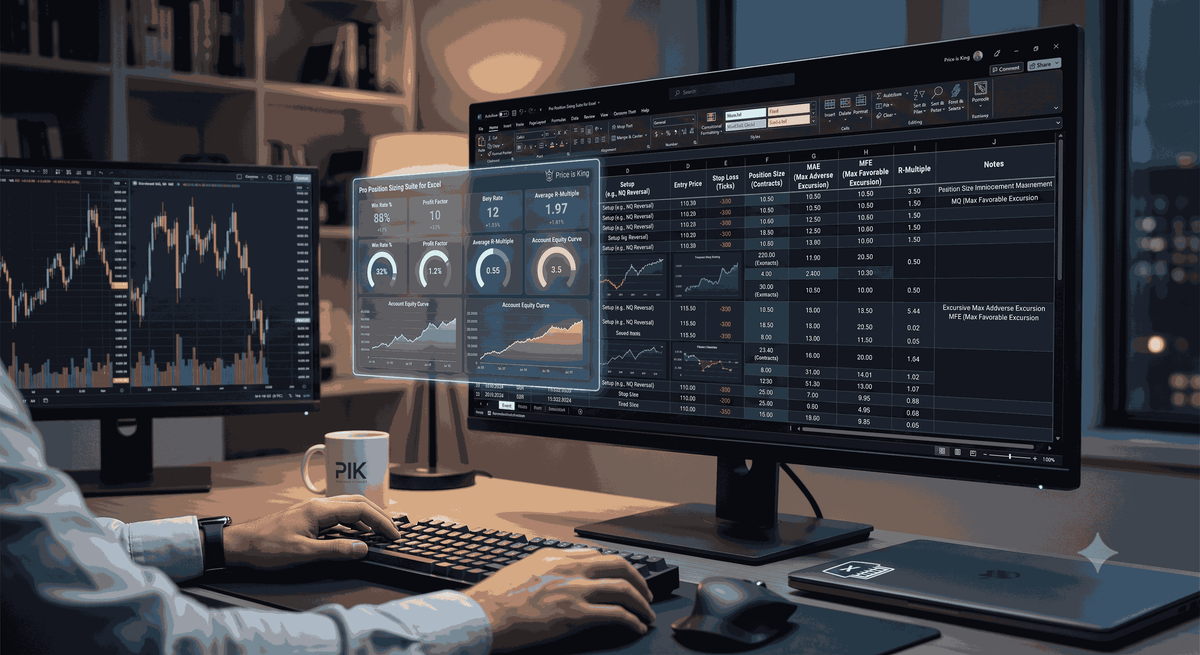 Ditch the Apps: How to maximize the Best Day Trading Journal in Excel