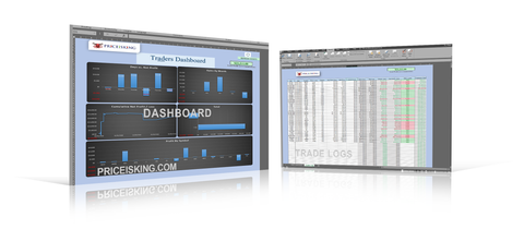 Image of Trade Log Template - Trading Journal (Excel Spreadsheet)
